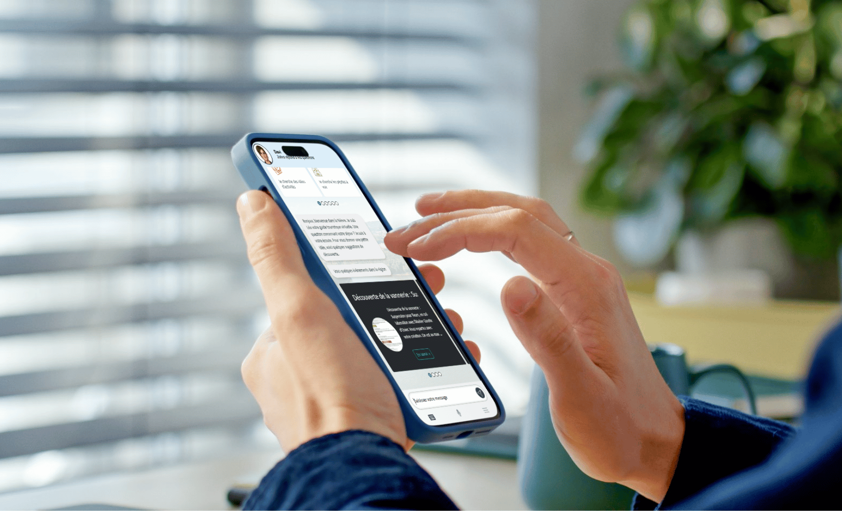 Solution d’accueil digital sur téléphone et borne tactile interactive
